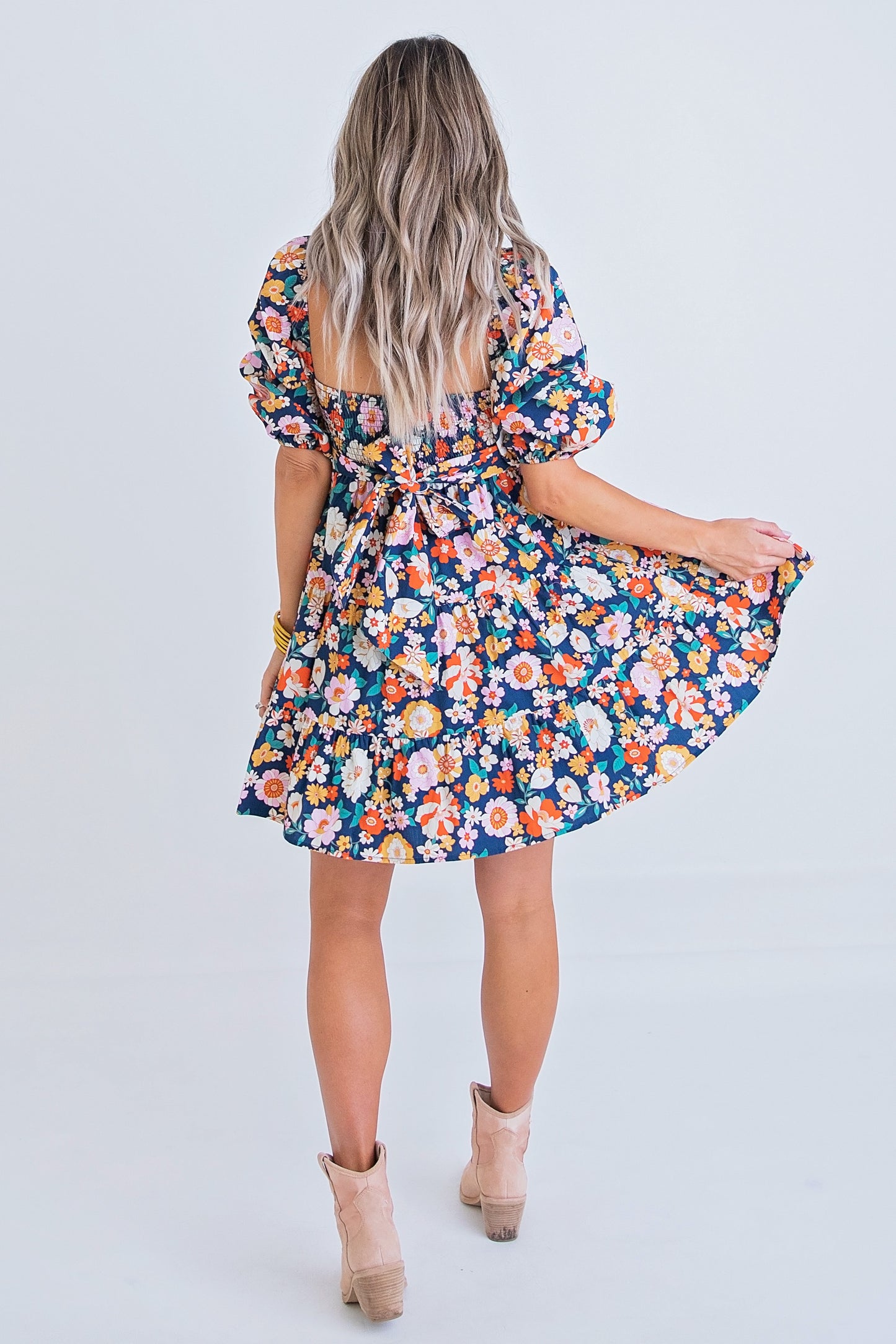 Navy Knot Dress
