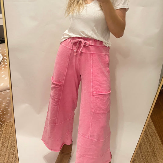 Barbie Pink Cargo Lounge Pants