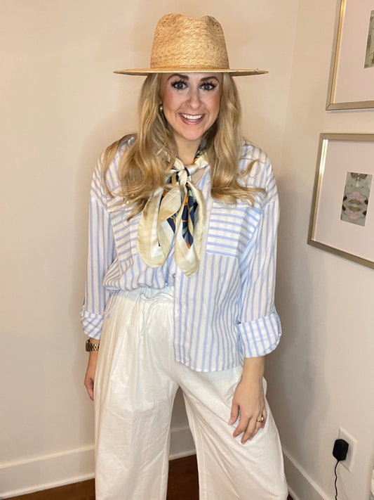 White Linen Pants