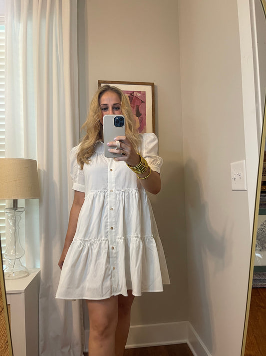 White Everyday Dress